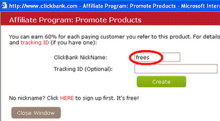 Create HopLink in ClickBank