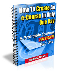 How To Create An e-Course In Only One Day