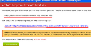 ClickBank HopLink