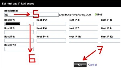 Enter Host IP