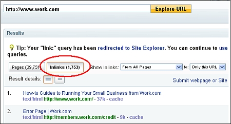 Yahoo Explorer View